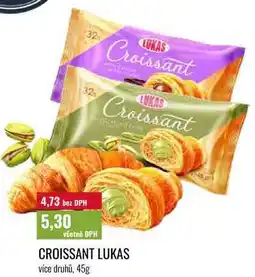 Ratio CROISSANT LUKAS, více druhů nabídka