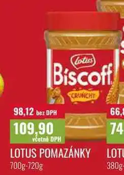 Ratio LOTUS POMAZÁNKY, 700g-720g nabídka