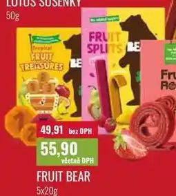 Ratio FRUIT BEAR nabídka