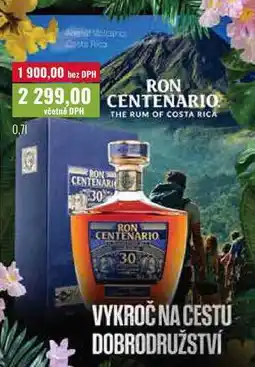 Ratio RON CENTENARIO 30 nabídka