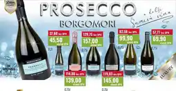 Ratio PROSECCO BORGOMORI 0,2l, 0,75l nabídka