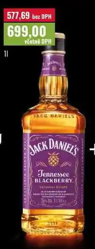 Ratio JACK DANIEL'S Tennessee BLACKBERRY nabídka