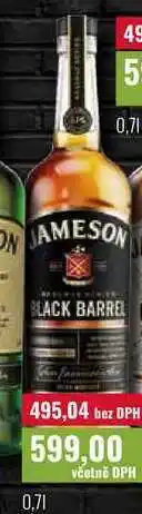 Ratio JAMESON BLACK BARREL nabídka