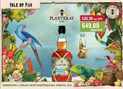 Ratio PLANTERAY RUM ISLE OF FIJI nabídka