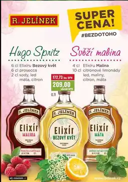 Ratio R. JELÍNEK Elixír nabídka