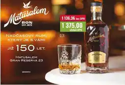 Ratio MATUSALEM GRAN RESERVA 23 nabídka