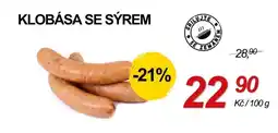 ZEMAN Klobása se sýrem nabídka
