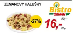 ZEMAN ZEMANOVY HALUŠKY nabídka