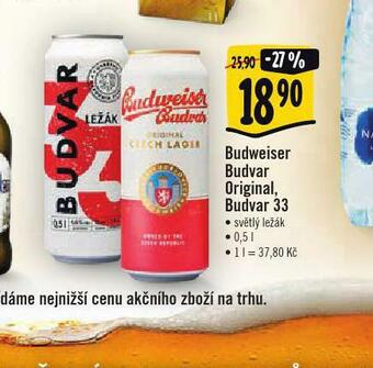 Albert Pivo budweiser budvar original nabídka