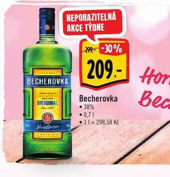 Albert Becherovka nabídka