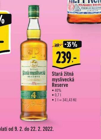 Albert Stará žitná myslivecká nabídka