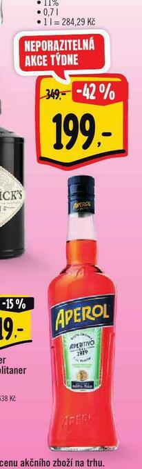Albert Aperol nabídka