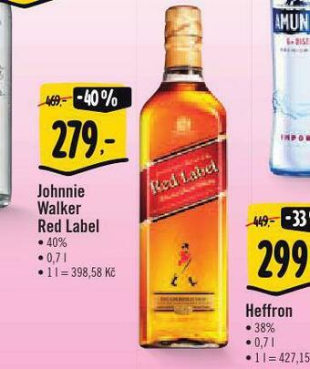 Albert Johnie walker red label nabídka