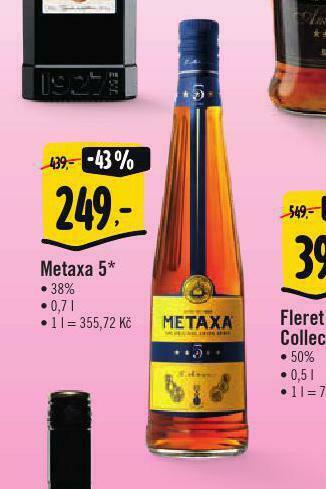 Albert Metaxa 5* nabídka
