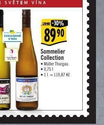 Albert Sommelier collection müller thurgau nabídka