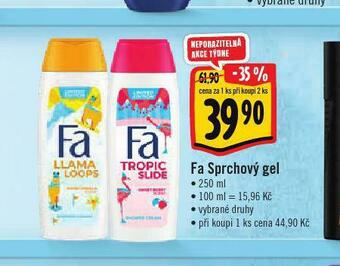 Albert Fa sprchový gel nabídka
