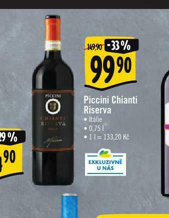 Albert Piccini chianti riserva nabídka
