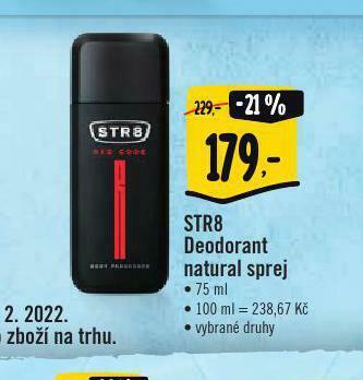 Albert Str8 deodorant nabídka