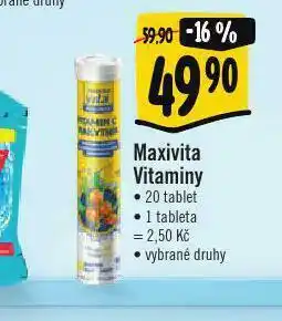 Albert Maxivita vitaminy nabídka