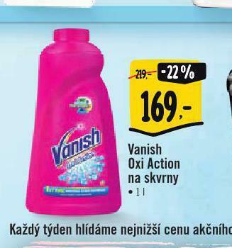 Albert Vanish oxi action na skvrny nabídka