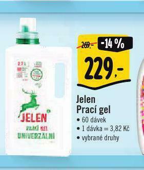 Albert Jelen prací gel nabídka