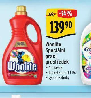 Albert Woolite speciální prací prostředek nabídka