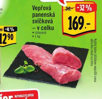 Albert Vepřová panenská svíčková nabídka
