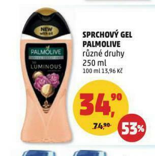 Penny Market Palmolive sprchový gel nabídka