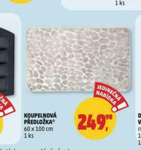 Penny Market Koupelnová předložka nabídka