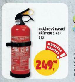 Penny Market Práškový hasicí přístroj nabídka