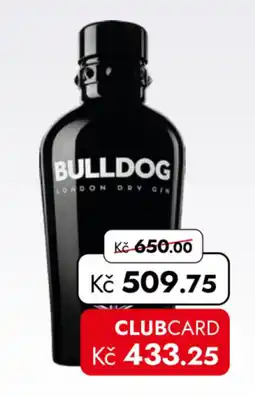 TRAVEL FREE Bulldog london dry gin nabídka