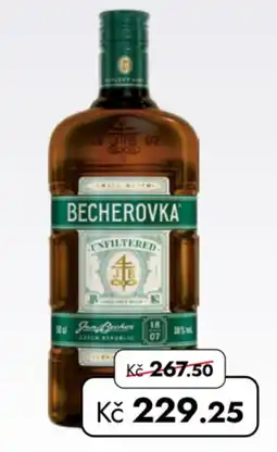 TRAVEL FREE Becherovka nabídka