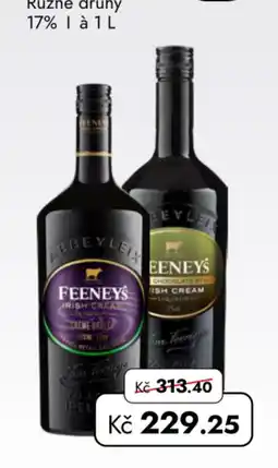 TRAVEL FREE Feeney's irish cream nabídka