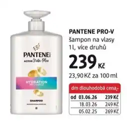 dm drogerie Pantene pro-v šampon na vlasy nabídka
