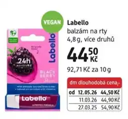 dm drogerie Labello balzám na rty nabídka