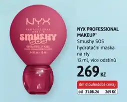 dm drogerie NyX Professional Smushy SOS nabídka
