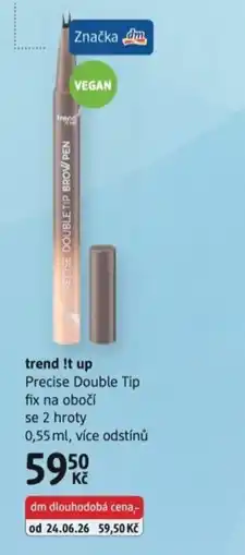 dm drogerie Trend !t up precise double tip nabídka