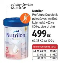 dm drogerie Nutrilon Profutura Duobiotik nabídka