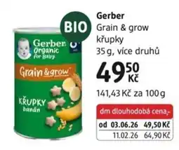 dm drogerie Gerber křupky nabídka