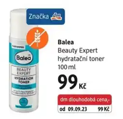 dm drogerie Balea beauty expert hydratační toner nabídka