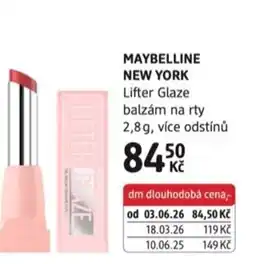 dm drogerie Maybelline New York Lifter Glaze balzám na rty nabídka
