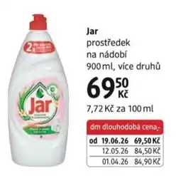 dm drogerie Jar prostředek na nádobí nabídka