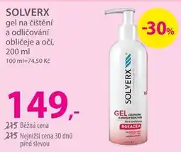 Hebe Solvex gel na čištění a odličování obličeje a očí nabídka
