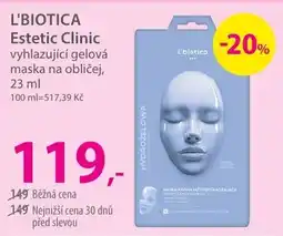 Hebe L'biotica Estetic Clinic vyhlazující gelová maska na obličej nabídka
