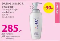 Hebe Daeng Gi Meo Ri Vitalizing vlasový posilující kondicionér nabídka