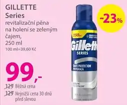 Hebe Gillette Series revitalizační pěna na holení se zeleným čajem nabídka