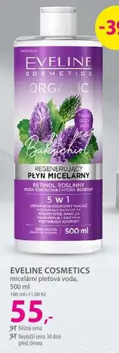 Hebe Eveline cosmetics micelární pleťová voda nabídka