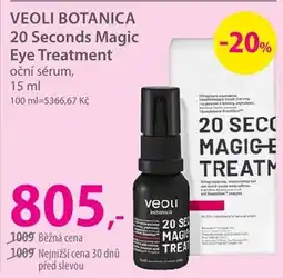Hebe Veoli botanica 20 Seconds Magic Eye Treatment nabídka