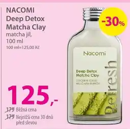 Hebe Nacomi deep detox matcha clay nabídka