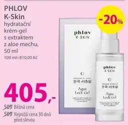 Hebe Phlov k-skin hydratační krém-gel nabídka